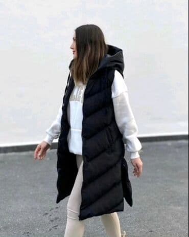 crni prsluk zenski: Prsluk 3300din
S m l
Boje: Crna i Krem — 2