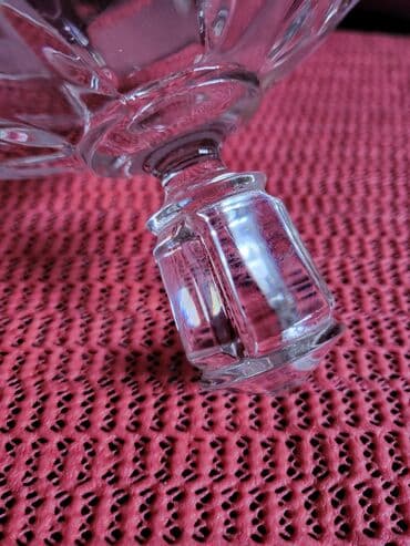 kristalni set za viski: Poklopac nov kristal,led brusen kristal Zajecar iz 70ih. kome treba — 6