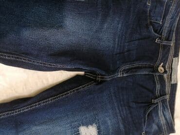 push up pantalone: Nove Cropped denim style 38 Struk 38cm Bokovi 47-48(tegljive oko 3cm) — 10