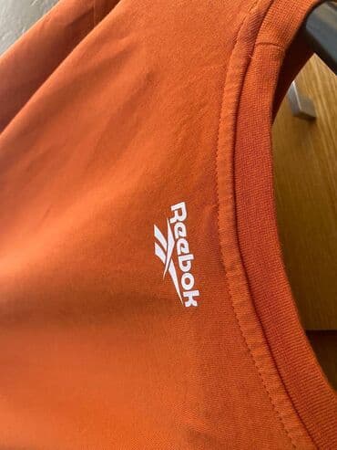 Women's T-shirts and tops: Reebok, XL, Cotton, color - Orange — 9