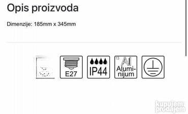 zidni lusteri: Šifra: 61700 Šifra: 61701 Brend: MITEA Lighting Artikal: Zidna lampa — 3