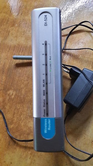 Video Games & Consoles: Wireless router d-link DI-524 Standards •	IEEE 802.11g •	IEEE — 2