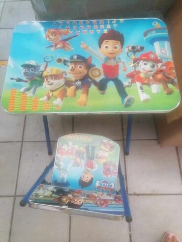 sto i stolice za decu: Kvalitetan set za decu što i stolica. 3700 din Dimenzije samog stola — 6