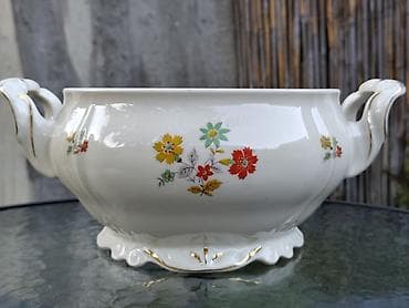 corbaluk za supu: Prelep vintage servis od porcelana 12 delova – Winterling Bavaria — 6