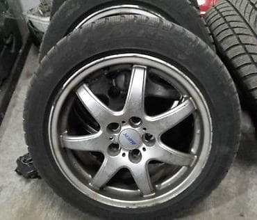 polovne auto gume u nišu i okolini: ALUMINIJUMSKE FELNE BEZ GUMA 17 5 X 120 | CENA JE BEZ GUMA GUME — 3