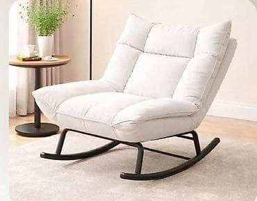 polovni radijatori cena: Moderna fotelja-ljuljaška sa dubokim sedištem Укупна висина 88 цм — 4