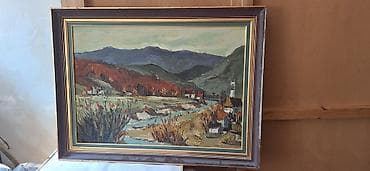 Umetnička slika – Ivan Cvetko, “Proleće u Stolicama”, ulje na platnu na lalafo.rs Umetnička slika – Ivan Cvetko, “Proleće u Stolicama”, ulje na platnu