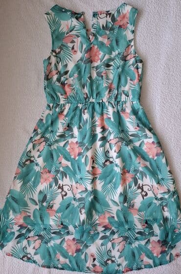 svecane bele haljine: H&M, Midi, Sleeveless, 134-140 — 1