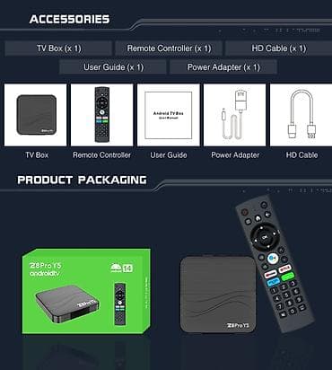 kuvalo za caj: Z8 Pro Y5 Android TV Box Fenomenalan box sa najnovijim Smlogic — 3