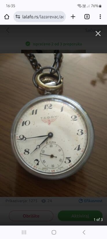 srebrne mindjuse sa swarovski kristalima: Used — 3