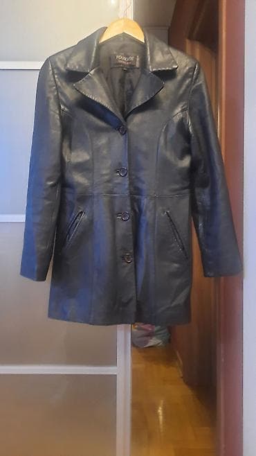 Haljine: Crna kožna jakna S. Odlično očuvana, bez oštećenja — 5