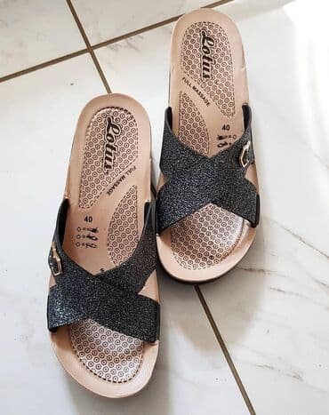 grubin papuce krzno: Fashion slippers, 40 — 1