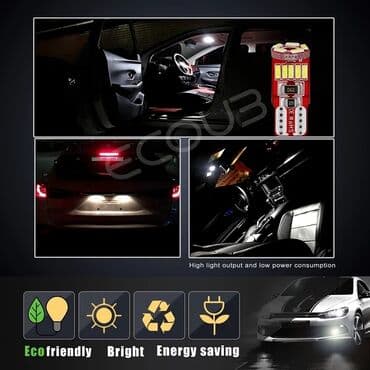 tuning oprema za auto: Ubodne T10 Sijalice hladno bele boje izuzetno jako svetle ne pokazuju — 5