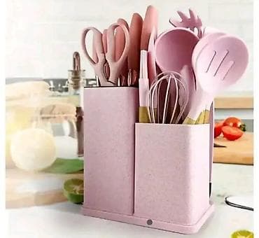 Kuhinjski setovi: Kuhinjski set – 19 delova, silikonski Praktičan i kompletan set — 1