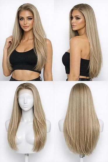 mona vranje: Prodajem kvalitetnu periku sa 13x4 lace frontalom, dužine 50 cm, u — 1