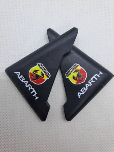 adapter za auto upaljač sa 220v na 12v: Ukras-zaštita za vrata automobila-ABARTH Silikonska zaštita – ukras — 4