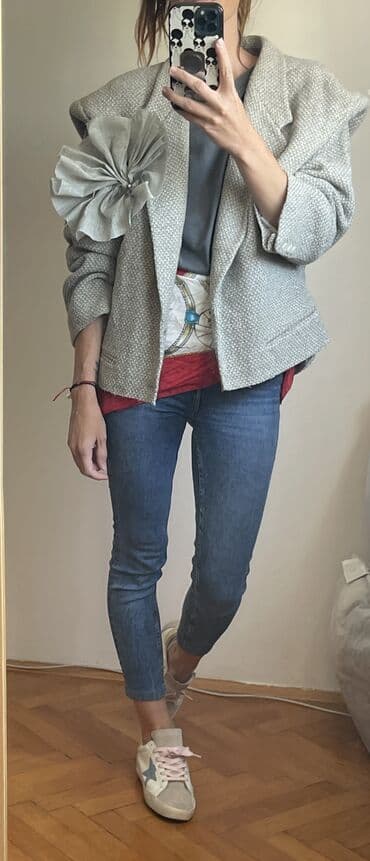 jednodelni kupaci na jedno rame: Massimo Dutti, One size, Vuna, Jednobojni — 4