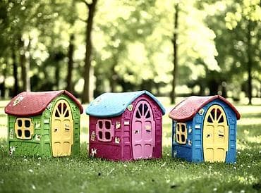 moderna decija garderoba: Dečija kućica Bubamara.                                 Stabilna, lako — 5