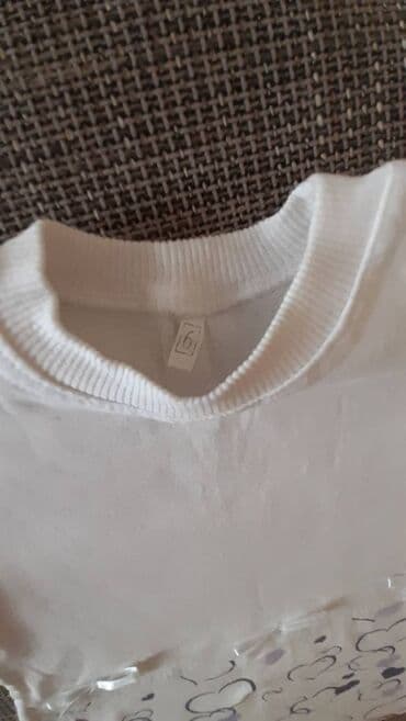 Underwear: Dečija tunika, veličina 6. - Model: dugački rukavi, okrugli rebrasti — 2