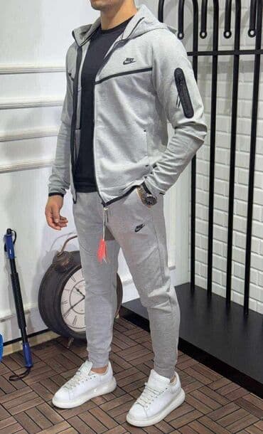 nike tech fleece trenerke komplet: Muška trenerka dostupna u više boja, idealna za sportske aktivnosti — 1