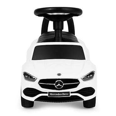 motor guralica za decu: Guralica Mercedes C CLASS sa interaktivnim volanom i zvucima, WHITE — 4