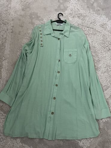 how to use iqos 2.4: 9Fashion Woman, XL (EU 42), 2XL (EU 44), Viscose, color - Green — 1