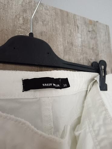 legend teksas haljina: Tally Weijl bele farmerke – model sa efektnim pocepanim detaljima - — 2