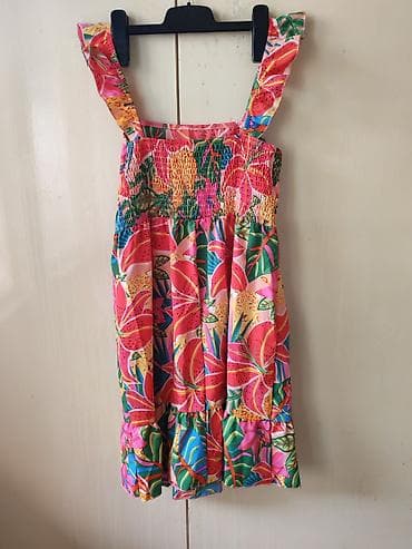 lightinthebox haljine: Letnja haljina sa tropskim printom - Model: kratka haljina A-kroja - — 2