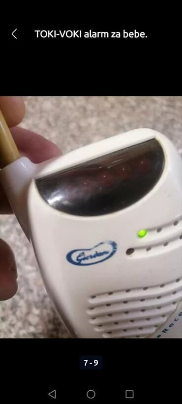 Car Electronics: Toki Voki - alarm za bebe male. Baza i slušalica. Ispravno — 2