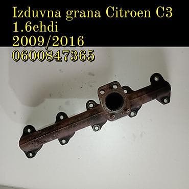 dihtuje: Izdovna grana (izduvni kolektor) za Citroen C3. - Kompatibilnost — 1