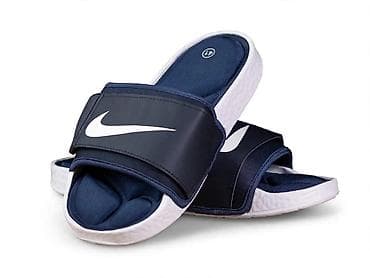 beograd size: Nike muške klompe/papuce – crne - Model: sportske papuče sa širokim — 2