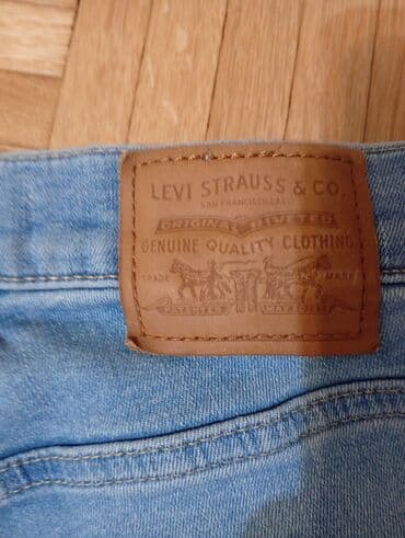 lidl trenerke zenske: Levi’s ženske farmerke – svetloplava boja, skinny kroj. - Brend: Levi — 3