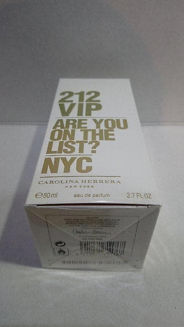 Lične stvari: CAROLINA HERRERA 212 VIP EDP 80ML | Carolina Herrera 212 VIP edp — 1
