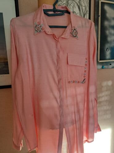 pull and bear suskavac: L (EU 40), Jednobojni, bоја - Roze — 2