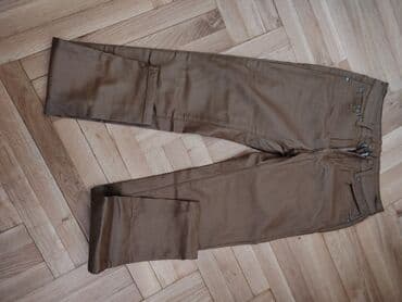 elipsa kompleti sa pantalonama: Trousers, S (EU 48), Classic, color - Brown — 2