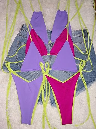 Aksesoari: Dvodijelni kupaći kostim – trokutasti bikini - Model: klasični — 5