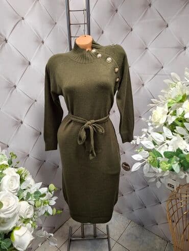 novi sad svecane haljine: 7Arrows M, bоја - Svetloplava, Večernji, maturski, Dugih rukava — 5