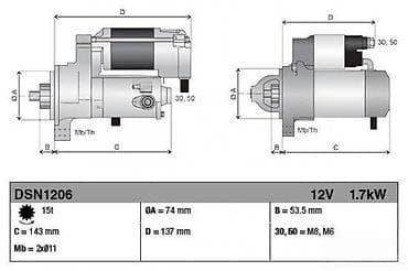 Car Electrical Components: ANLASER MERCEDES GLA X156 NOVO! ALNASER | Anlaser za MERCEDES GLA — 5