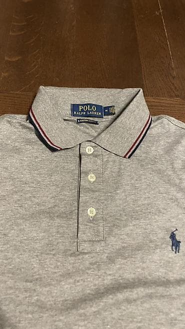 ralph lauren torba: Men's T-shirt Ralph Lauren, bоја - Siva — 2