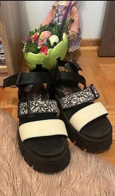 ipanema papuce sa platformom: Mona kozne sandale br 38 — 3