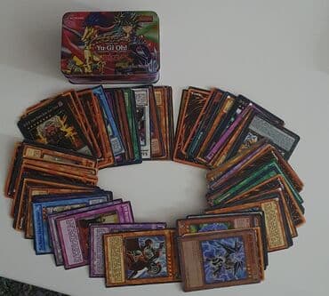sintisajzer sa mikrofonom za decu: YUGI oh - karte za igru, igracka za decu, ima ih 96 komada. Imam puno — 1