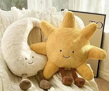 waikiki majice za devojcice: Dekorativni jastuk – Sunce ili Mesec Dimenzije: 45 cm Unikatni motiv — 1