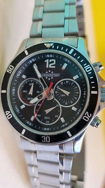 Chronostar muški sat – hronografski stil - Kućište i narukvica