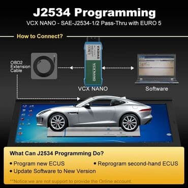 sipeta cacak gume: VXDIAG VCX NANO NX100 WiFi za VW/Audi/Škoda/Seat/Bentley VXDIAG VCX — 8