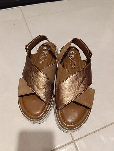 papuce sa platformom: Ženske sandale ARA HighSoft, broj 38. - Model: otvorene sandale sa — 1