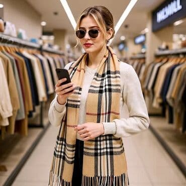 kaput: Ženski šal Dimenzije 178x73cm Cena 1600din Poručuje se,isporuka za — 19