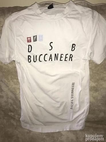 Donji delovi trenerke: Majica na kratke rukave, L, Diesel, bоја - Crna, Pamuk — 8