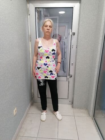 crop top c a: L (EU 40), Pamuk, bоја - Šareno — 3
