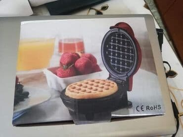 Mini aparat za vafle Cena 1750 din Nelepljiva površina za pečenje