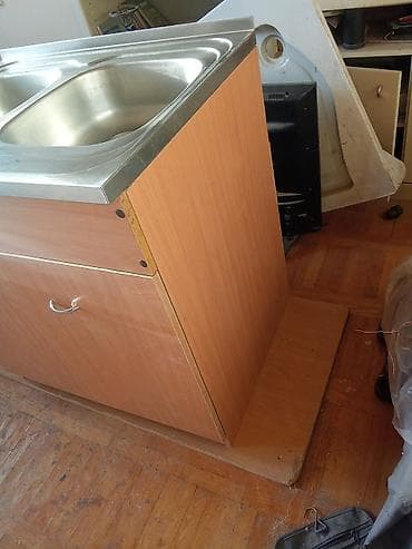 ormari za decu: Kuhinjski element sa duplim inox sudoperom 60x80. - Gornja ploča — 4